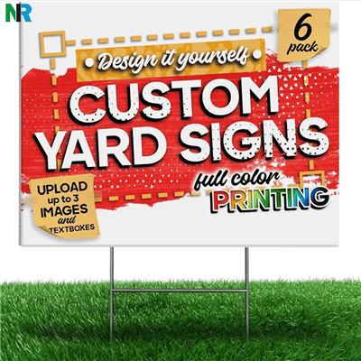 व्यक्तिगत isierte druck pp kunststoff wellpappe आउटडोर बिलबोर्ड beschilderung wasserdicht coroplasted correxs kunststoff यार्ड साइन